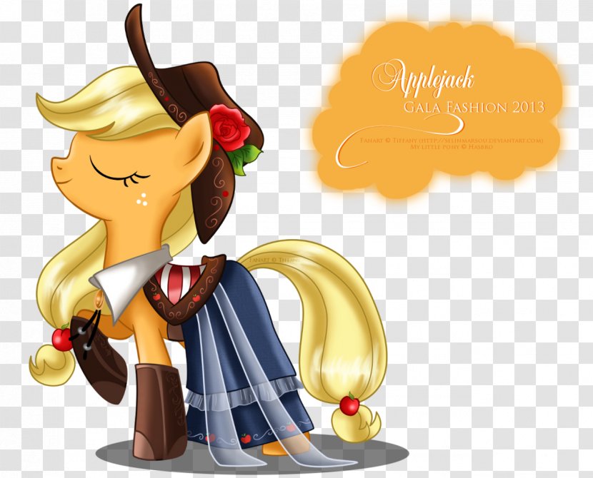 Applejack Fashion Pony Clothing Dress - Art - Fancy Transparent PNG