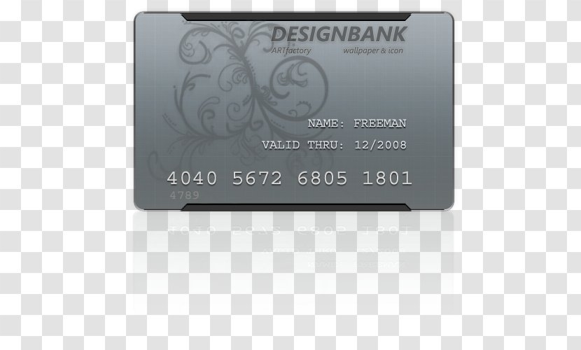 Credit Card Electronics Multimedia - Identity Design Transparent PNG