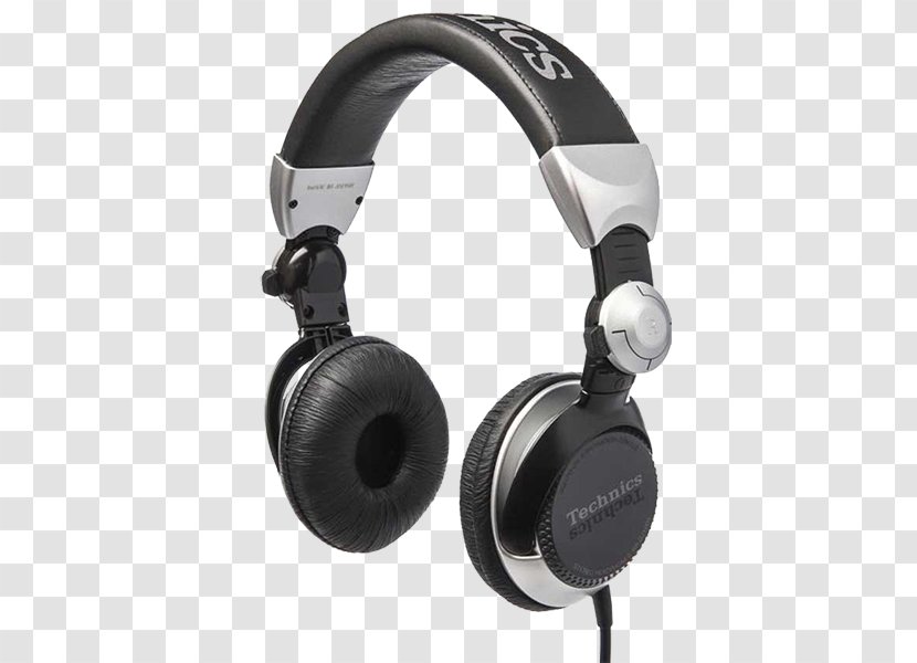 Headphones Panasonic RP-DJ1205-S Technics Pro DJ Headphone Disc Jockey Audio - Renting Transparent PNG