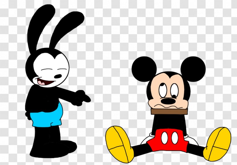 Oswald The Lucky Rabbit Epic Mickey Mouse Minnie Drawing - Smile Transparent PNG