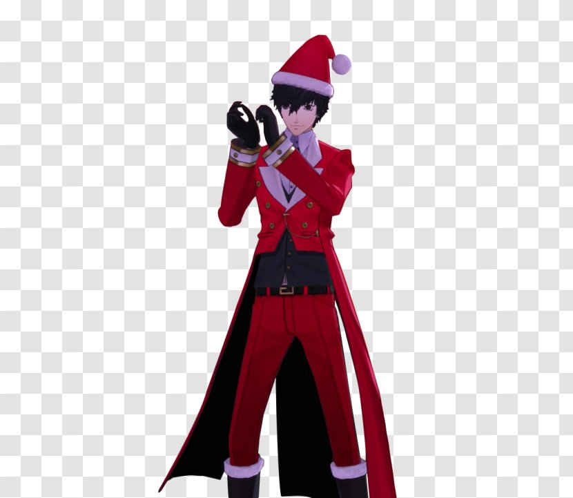 Persona 5 Kogoro Akechi Downloadable Content Christmas Joker - Spoiler Transparent PNG