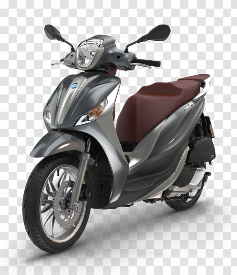 Piaggio Medley Scooter Vespa GTS Motorcycle - Vehicle Transparent PNG