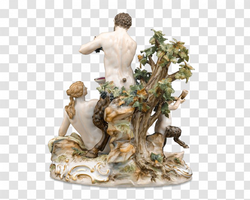 Meissen Porcelain Figurine Sculpture - Bacchanalia - Maenad Transparent PNG