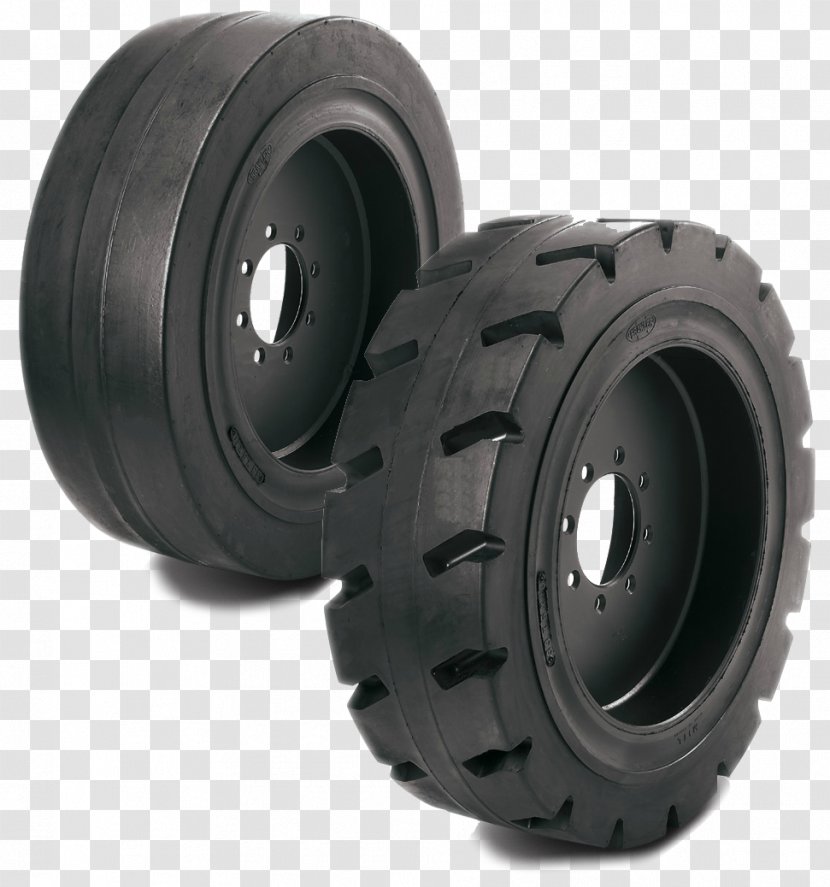 Tread Alloy Wheel Spoke Rim Tire - Natural Rubber - Skid Steer Transparent PNG