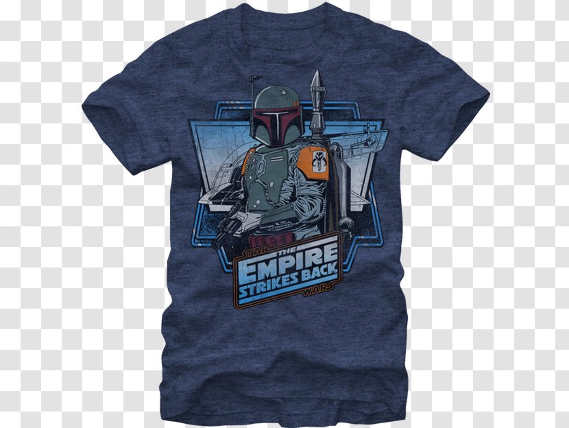 T-shirt Boba Fett Anakin Skywalker Chewbacca Star Wars - Sweatshirt Transparent PNG