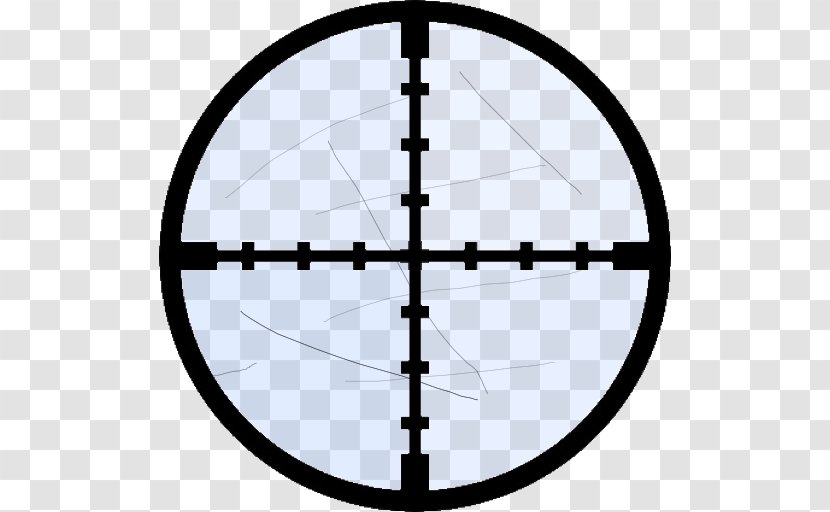 Reticle Telescopic Sight Clip Art - Tree Transparent PNG