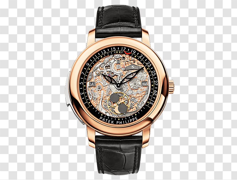 Grande Complication Patek Philippe & Co. Watch Calatrava - Platinum Transparent PNG