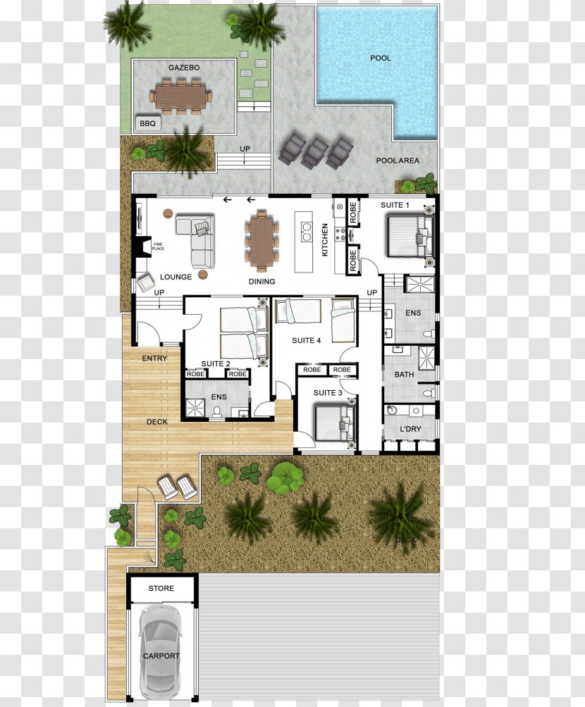 Floor Plan Beach House Home - Bathroom Transparent PNG