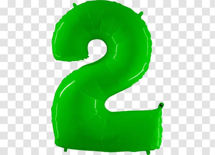 Patitu Numerical Digit Number Green Balloon - Bopet Transparent PNG