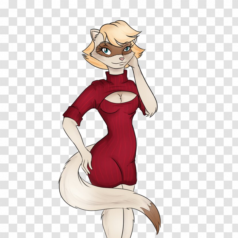 Stoat Black-footed Ferret Female Animal - Watercolor Transparent PNG