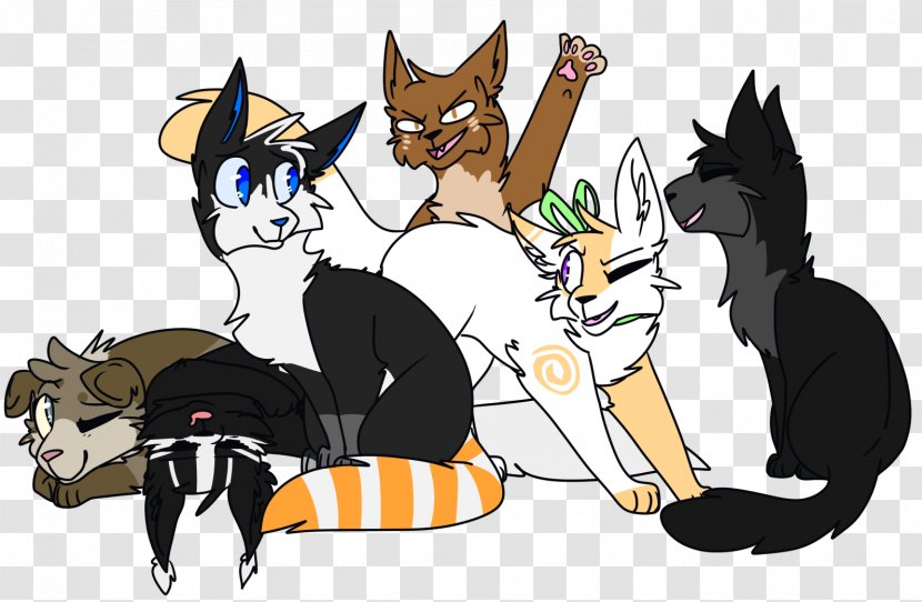 Kitten Cat Horse Canidae Dog - Like Mammal - Squad Goals Transparent PNG