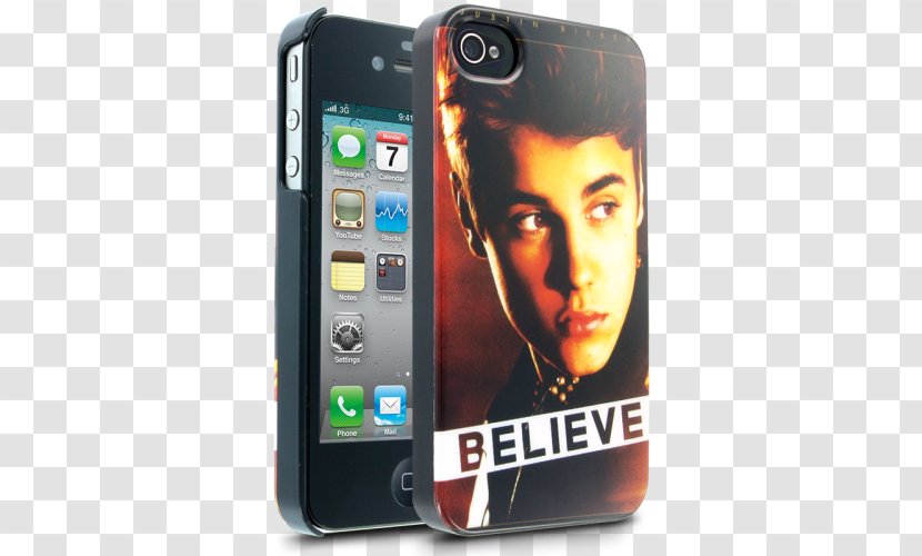Justin Bieber Feature Phone Smartphone IPhone 4S - Silhouette Transparent PNG