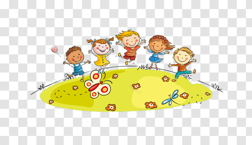 Cartoon Play Child Transparent PNG