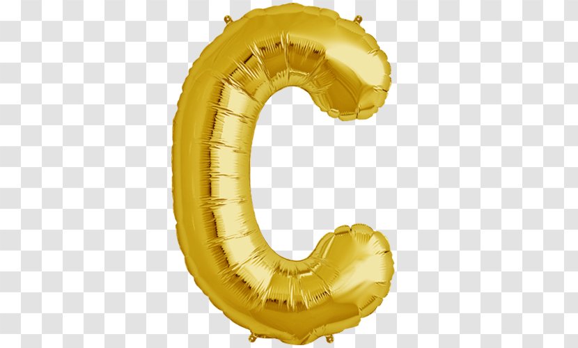 Mylar Balloon Gold Party Gas Transparent PNG