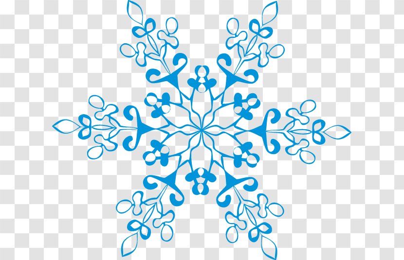 Snowflake Gratis Clip Art - Photography - Blue Transparent PNG
