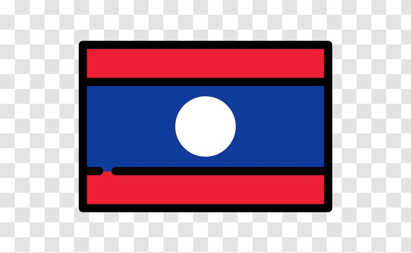 Flag Of Laos Transparent PNG
