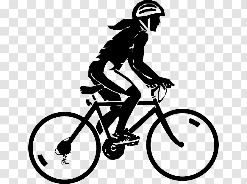Cycling Bicycle Woman Clip Art - Sport Transparent PNG