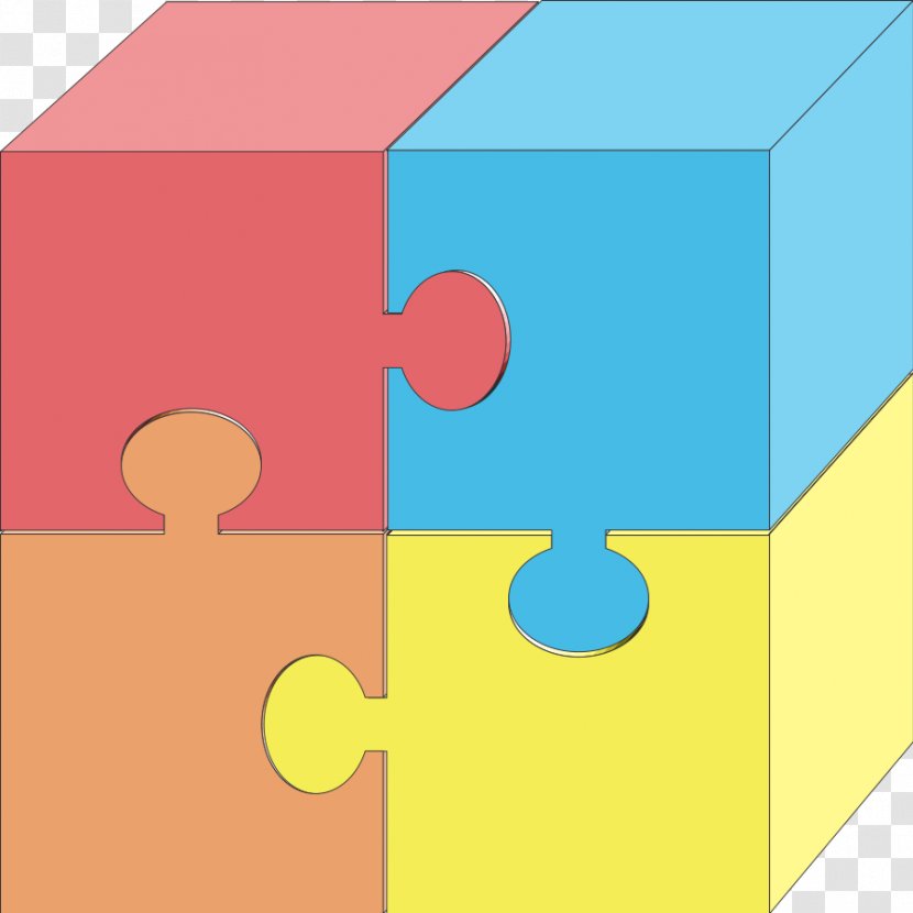 Jigsaw Puzzles Free Content Clip Art - Blue - Puzzle Area Cliparts Transparent PNG