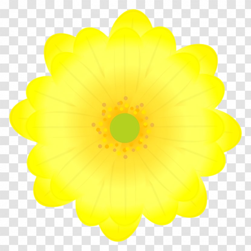 Sunflower - Yellow - Sticker Daisy Family Transparent PNG
