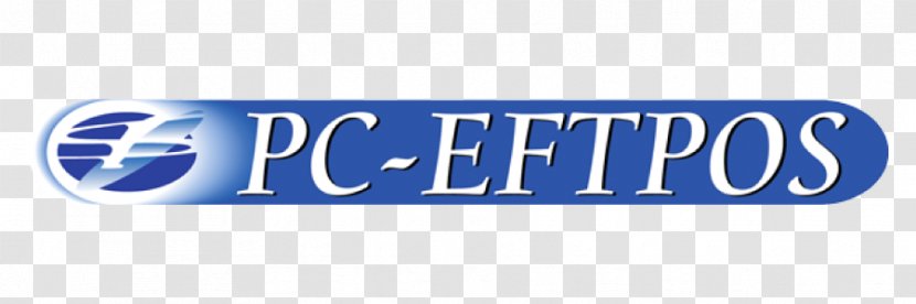 PC EFTPOS Point Of Sale Sales Logo - Blue - Electronic Funds Transfer Transparent PNG