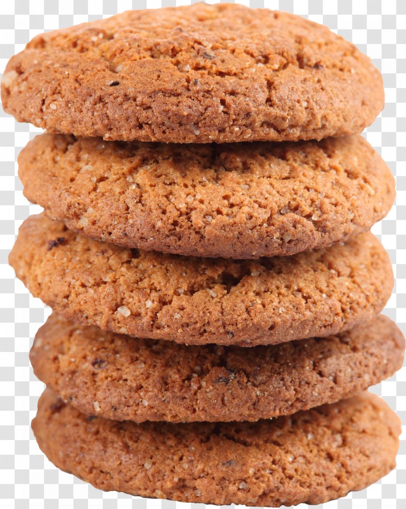 Oatmeal Raisin Cookies Chocolate Chip Cookie Peanut Butter Snickerdoodle Anzac Biscuit - Four Layers Of Transparent PNG