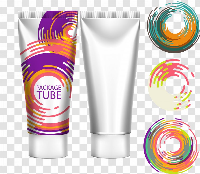 Lotion Tube Cream Toothpaste - Vector Transparent PNG