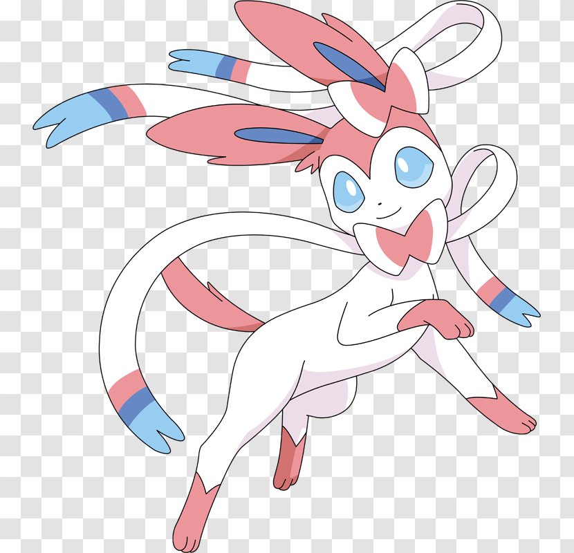 Pokémon X And Y Sylveon Eevee Vrste - Heart - Watercolor Transparent PNG