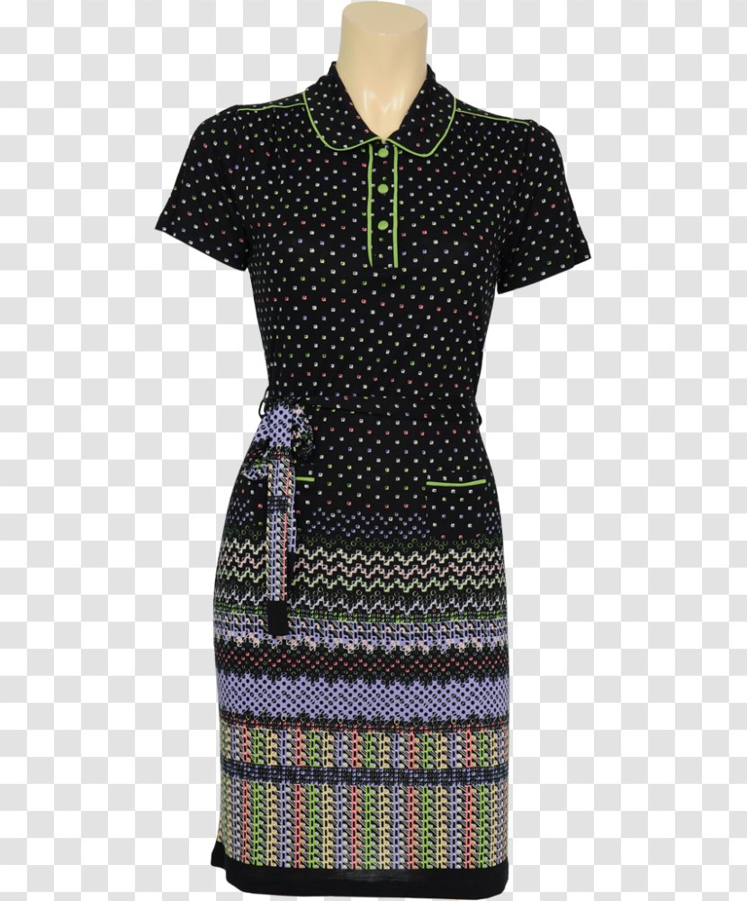 Tartan Polka Dot Sleeve Dress - Clothing - King Louie Transparent PNG