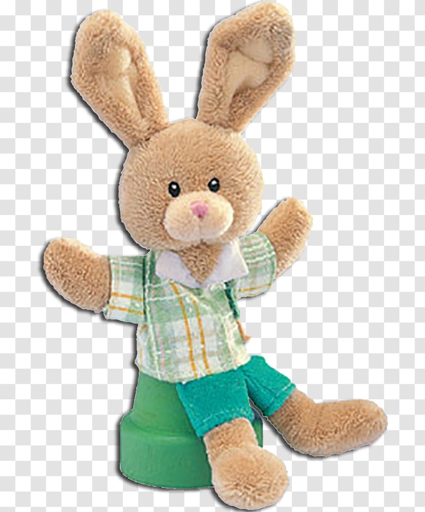 Stuffed Animals & Cuddly Toys Easter Bunny Plush - Rabbit - Finger Puppet Transparent PNG