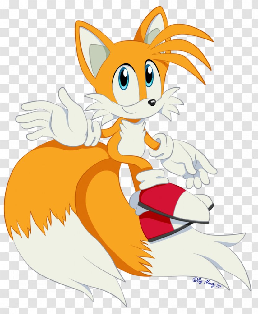 Sonic The Hedgehog Chaos Whiskers Red Fox - Tails Transparent PNG