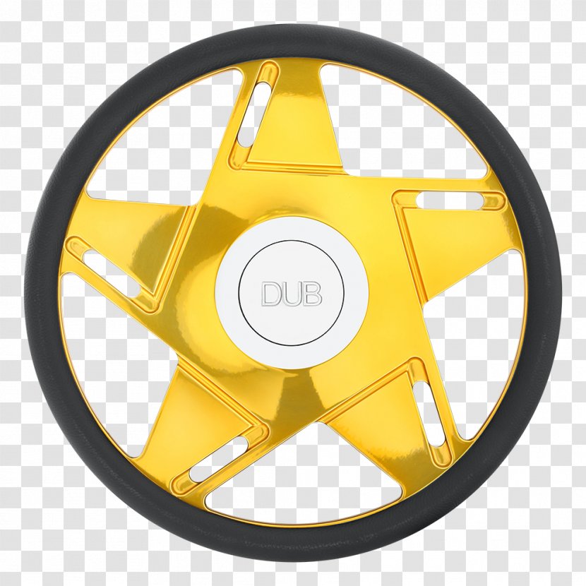 Alloy Wheel Spoke Hubcap Rim - Yellow - Goods Not To Be Sold For Personal Safety Injury Transparent PNG