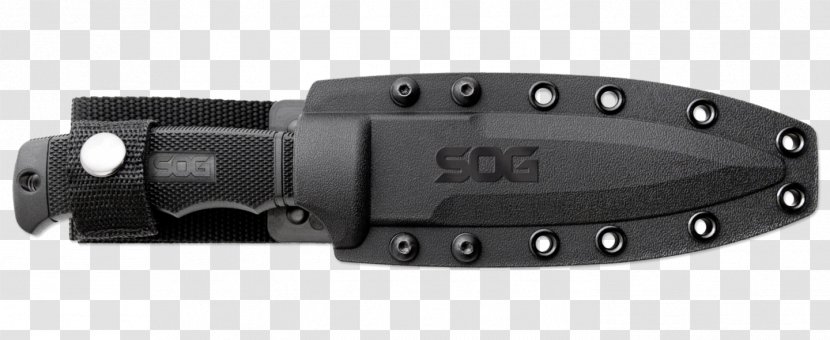 Survival Knife SOG Specialty Knives & Tools, LLC Serrated Blade - Kabar - Double-edged Transparent PNG