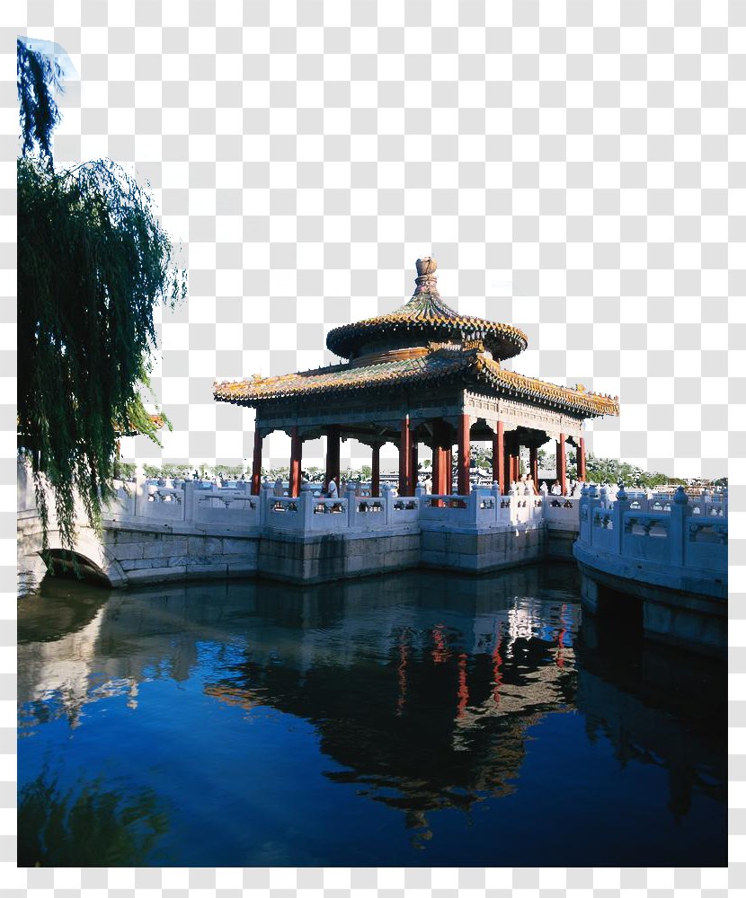 Beihai Park Forbidden City Jingshan Yangtze Individualreise - Park, Five Longting Transparent PNG