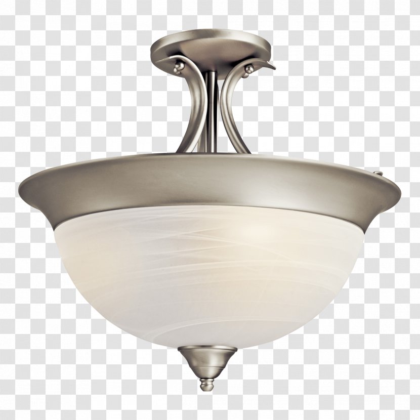 Light Fixture Brushed Metal Pendant Lighting Transparent PNG