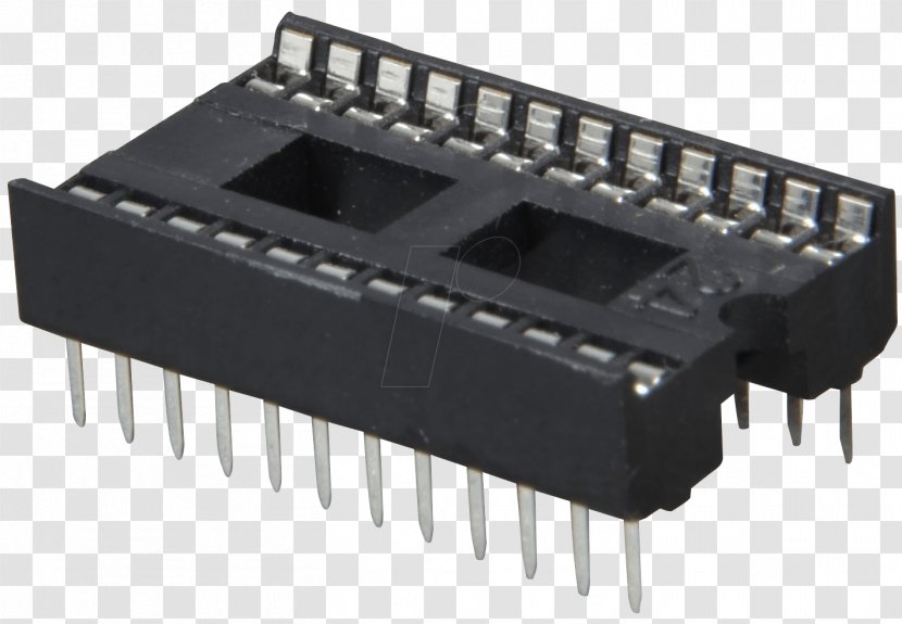 Microcontroller Electronics Integrated Circuits & Chips Electronic Component Socket - Spring - C130 Transparent PNG