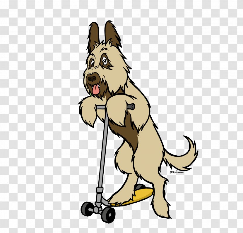 Dog Breed Briard Puppy Leash Pet - Animal Rescue Group - Dachshund Cartoon Dogs Transparent PNG