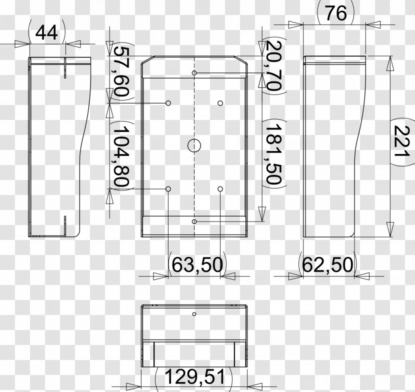 Paper Floor Plan Technical Drawing White - Area - Design Transparent PNG
