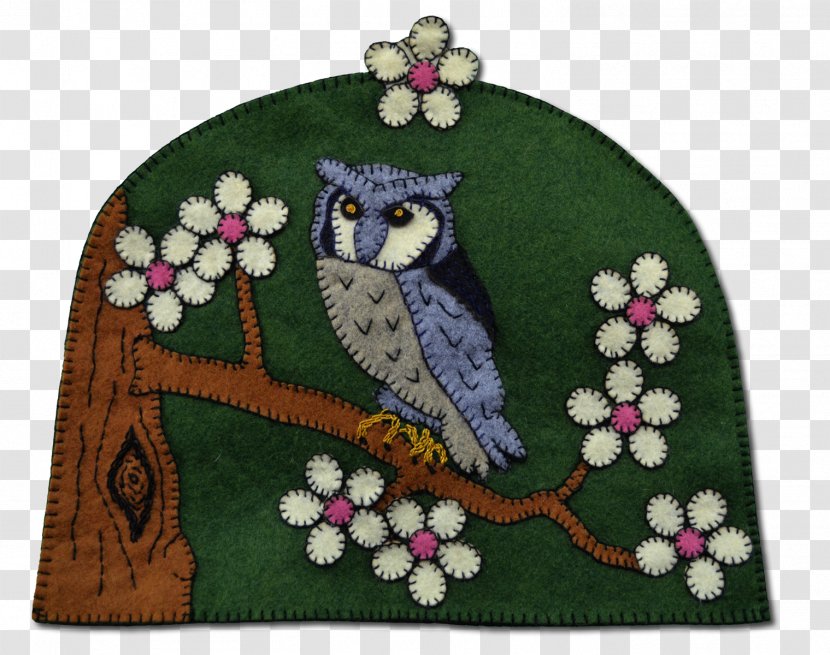 Textile Wool Owl Tea Cosy Bird - Of Prey - Cozy Transparent PNG