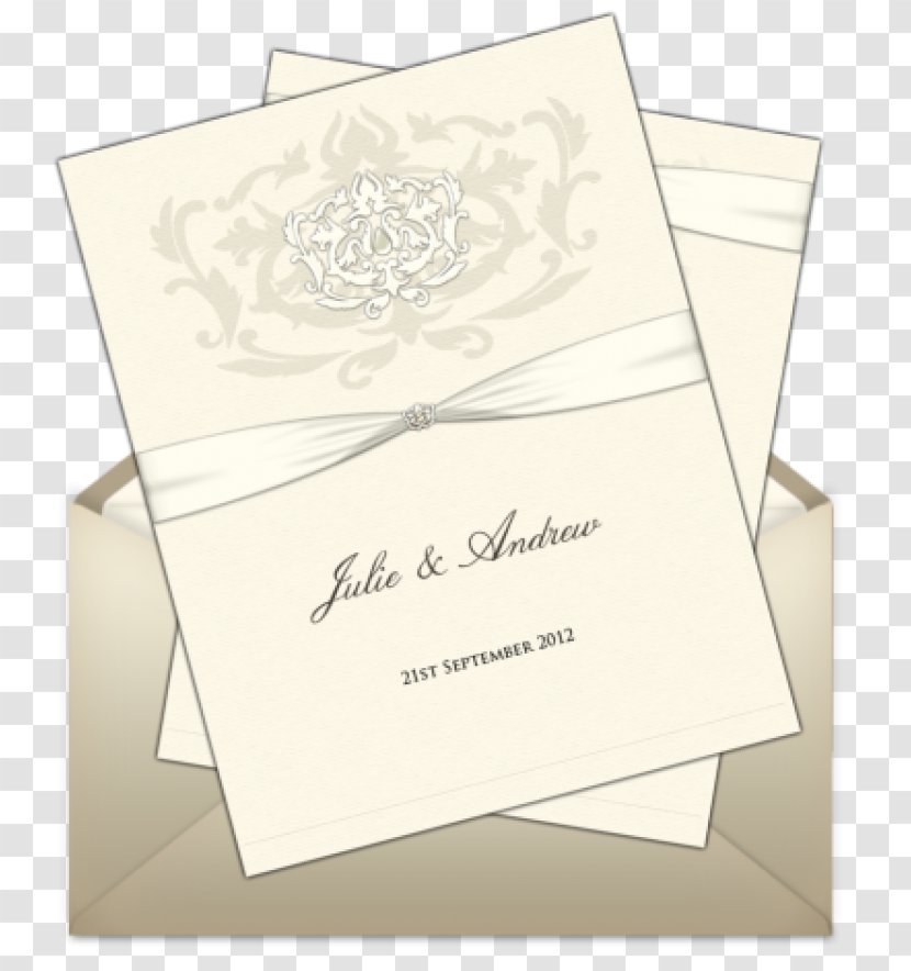 Wedding Invitation Paper Email Convite - Marriage Transparent PNG