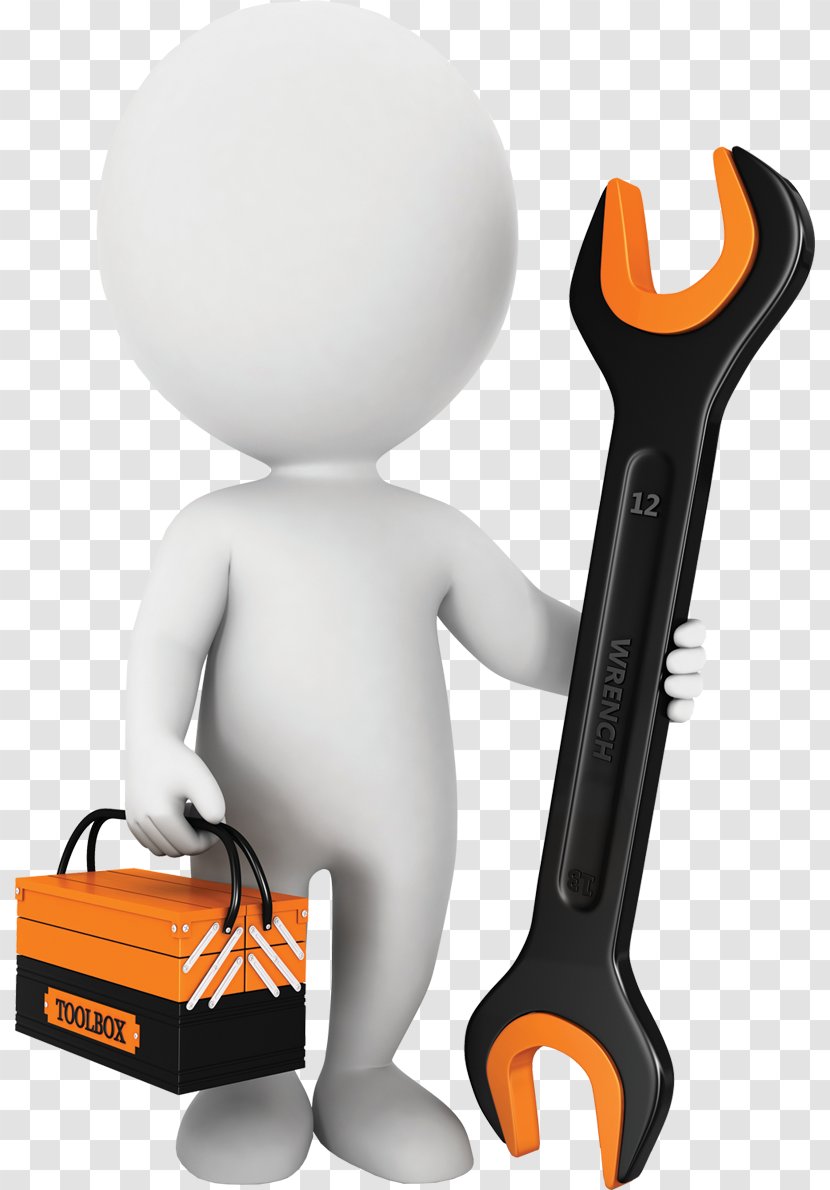 Maintenance, Repair And Operations Machine Service User Guide Tool - Technology - 3D Villain Holding A Wrench Transparent PNG