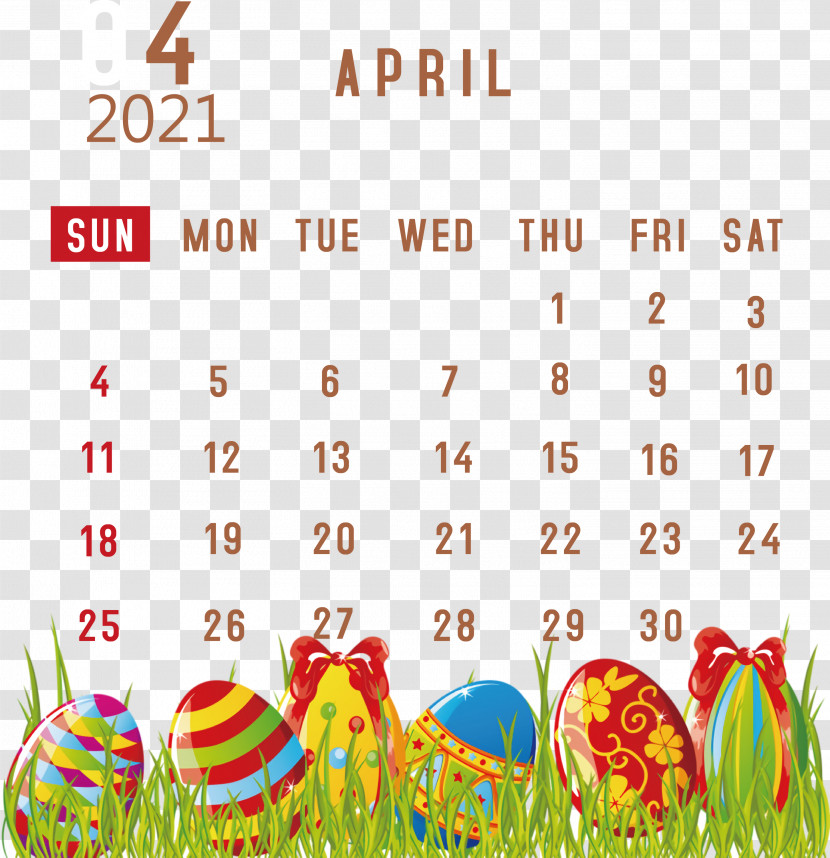 April 2021 Printable Calendar April 2021 Calendar 2021 Calendar Transparent PNG