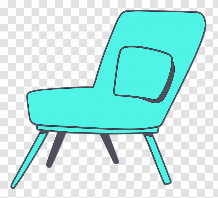 Chair Green Garden Furniture Furniture Line Transparent PNG
