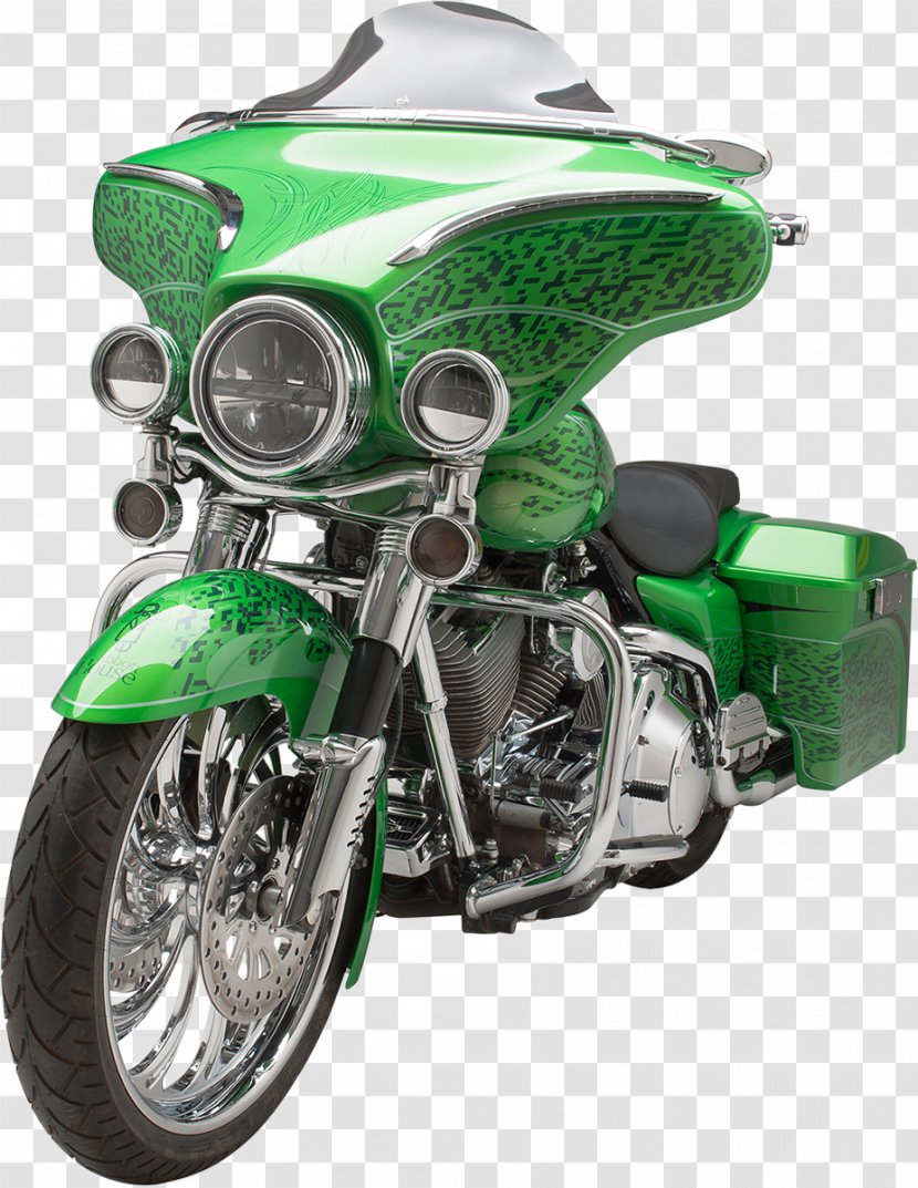 Car Automotive Lighting Motorcycle Harley-Davidson Electra Glide Windshield - Cartoon Transparent PNG