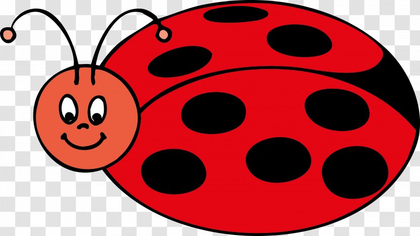 Ladybird Beetle Coccinella Septempunctata Clip Art - Kavaii Transparent PNG