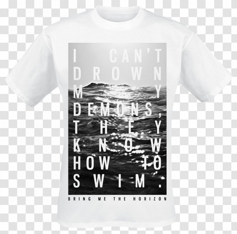 T-shirt Bring Me The Horizon Sempiternal Motionless In White - Flower Transparent PNG
