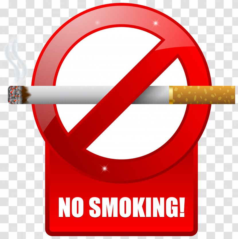 Smoking Ban Sign Clip Art - Cessation - No Transparent PNG