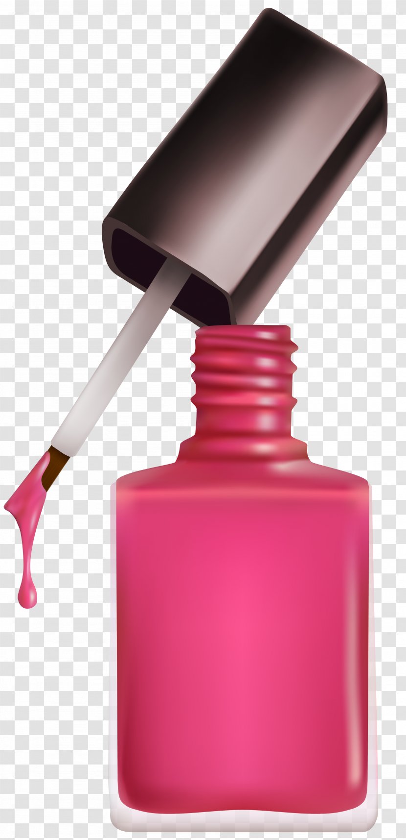 Nail Polish Art Clip - Care - Open Pink Clipart Image Transparent PNG