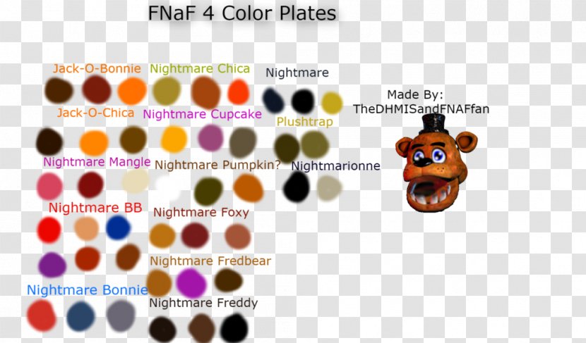 Five Nights At Freddy's 4 2 Color Nightmare Clip Art - Logo - Fnaf 1000 Transparent PNG