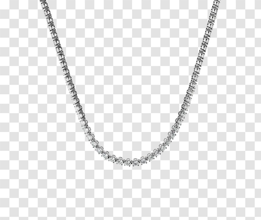 Necklace Jewellery Chain Gold Charms & Pendants - Diamond Transparent PNG
