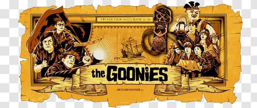 Film Poster The Goonies II Television - Brand - Steven Spielberg Transparent PNG